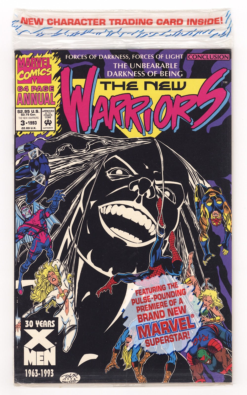 The New Warriors Annual Vol 1 3 High Grade (1993) 