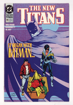 The New Titans 65 High Grade (1990)