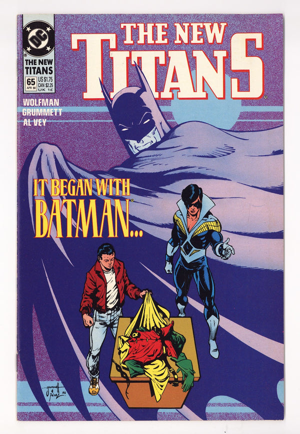 The New Titans 65 High Grade (1990)