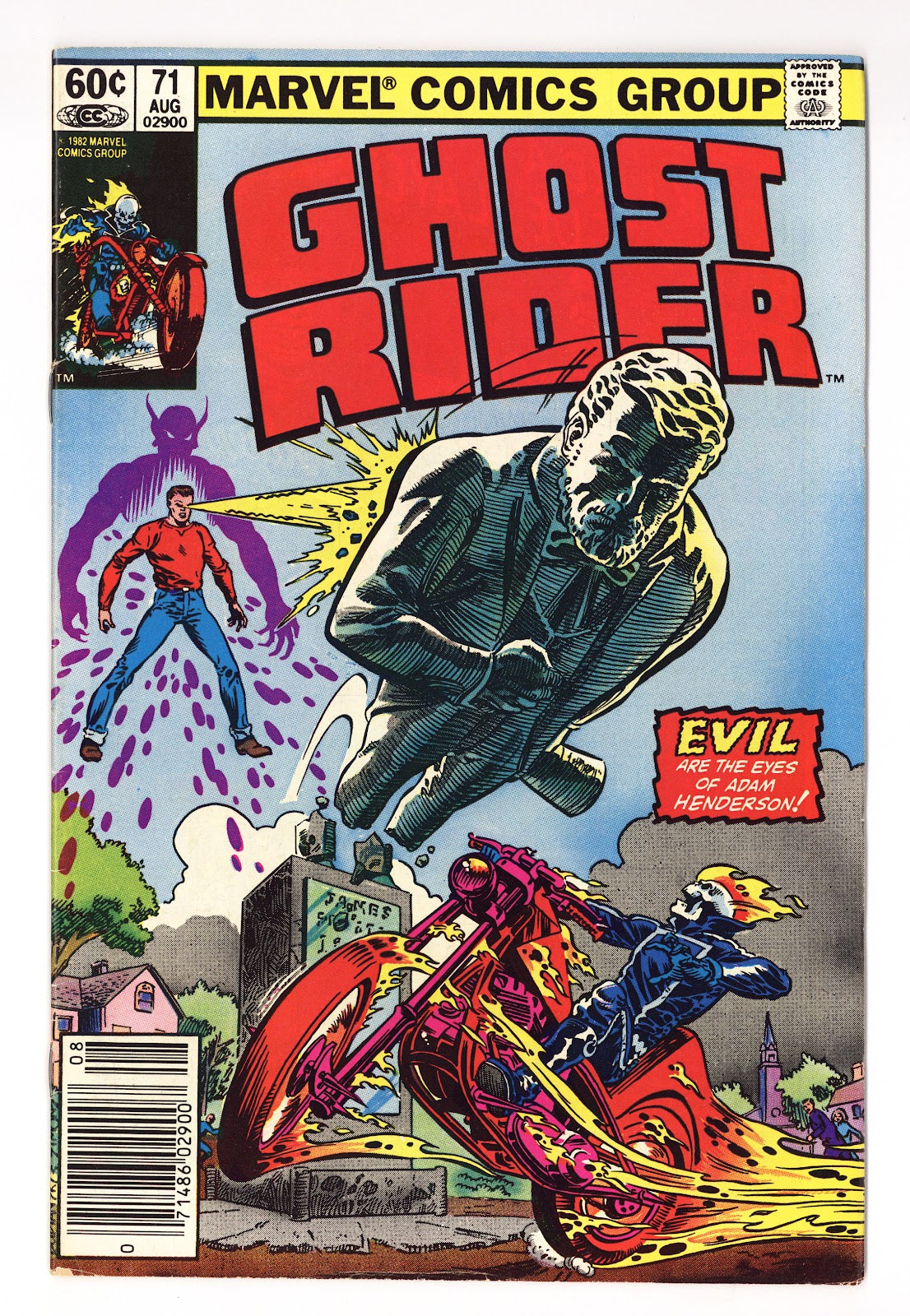 Ghost Rider Vol 1 71  Mid Grade   (1982)   Newsstand  