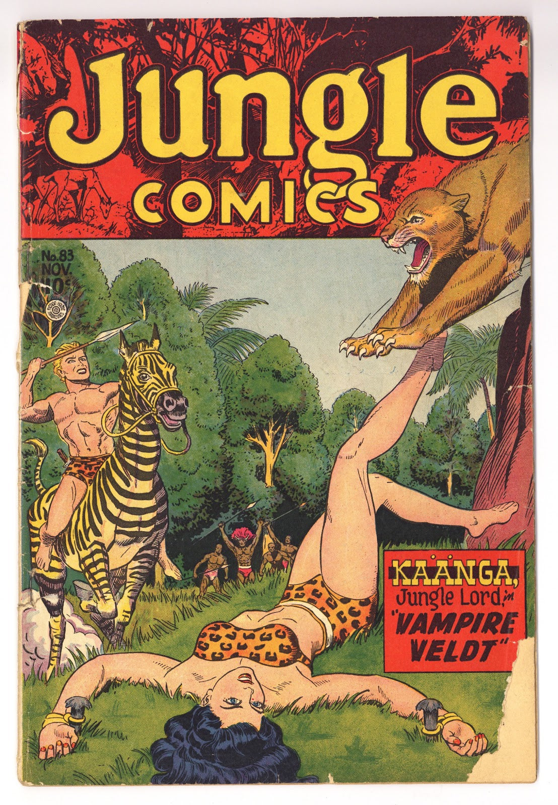 Jungle Comics 83 GD/VG (3.0) (1946)  
