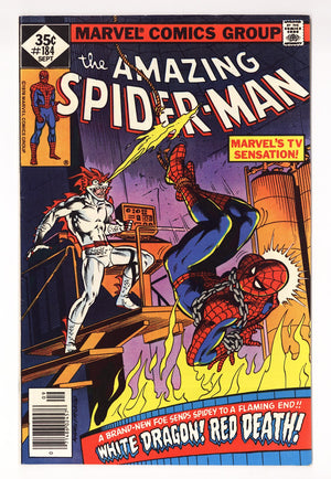 The Amazing Spider-Man Vol 1 184  VF- (7.5)   (1978) Whitman   Whitman