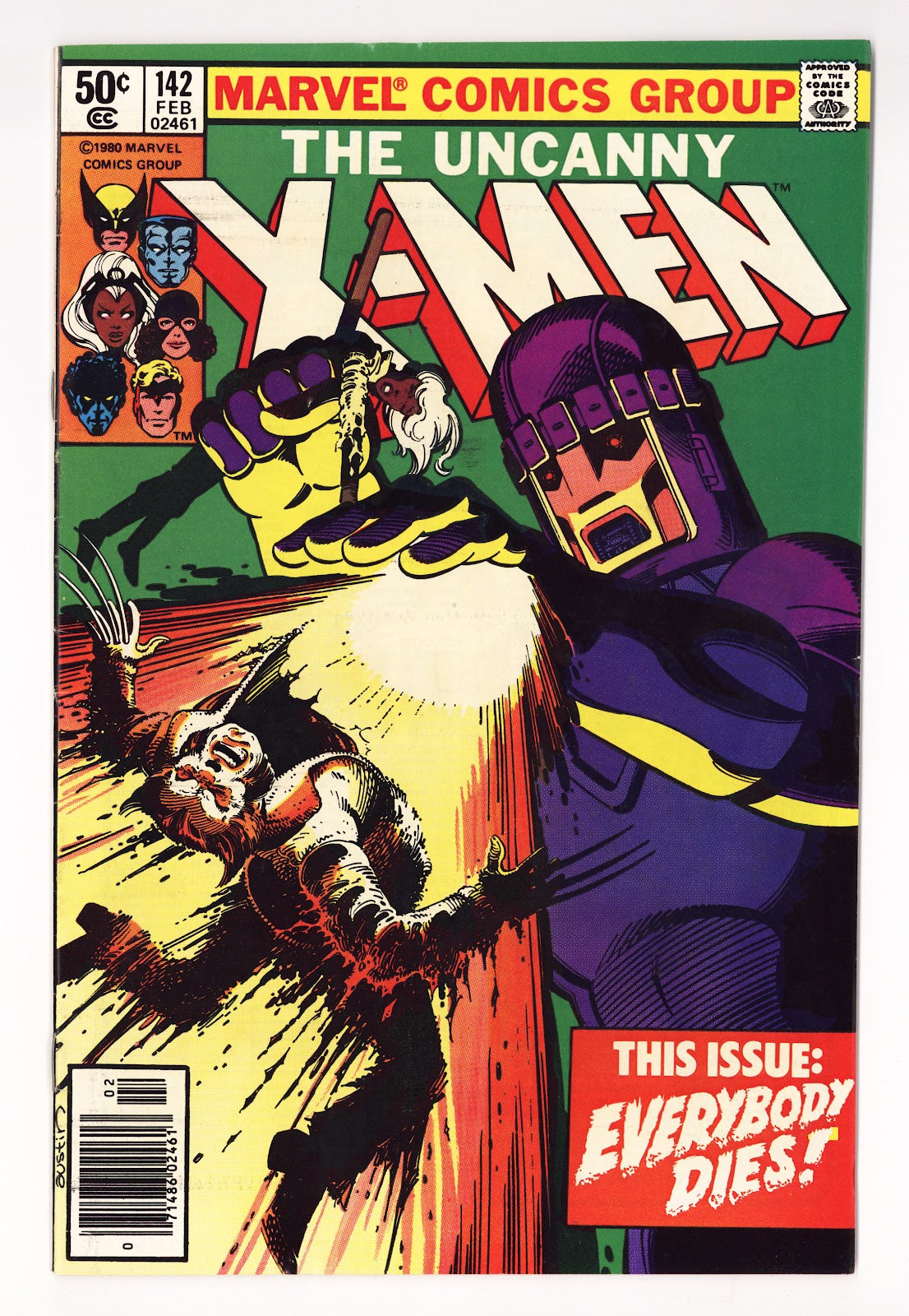 The Uncanny X-Men Vol 1 142  FN+ (6.5)   (1981)   Newsstand  