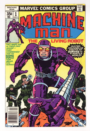 Machine Man Vol 1 1  FN/VF (7.0)   (1978)