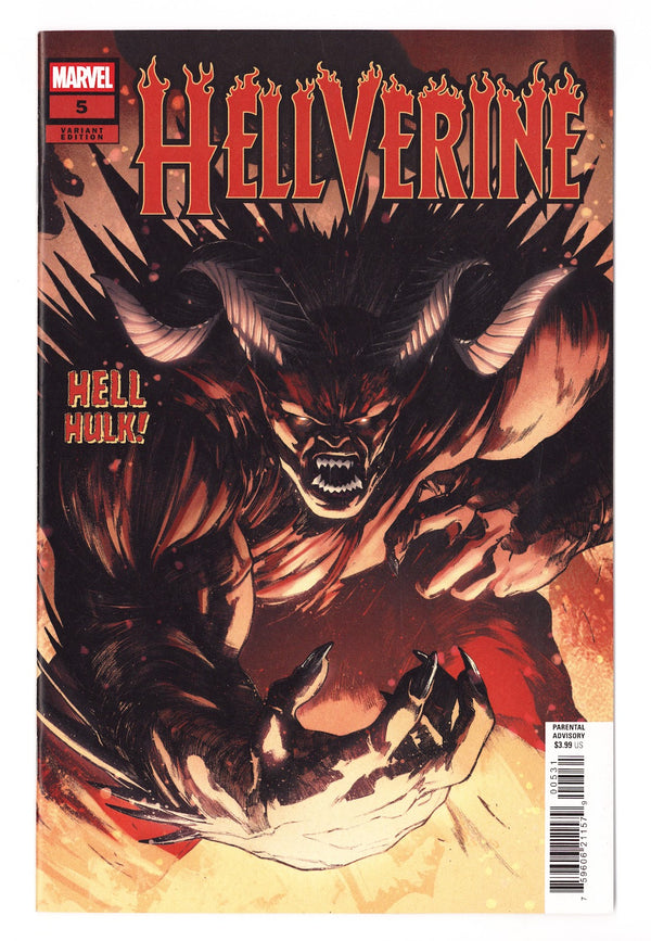 Hellverine Vol 2 5 High Grade (2025) Cappuccio Spolier Variant