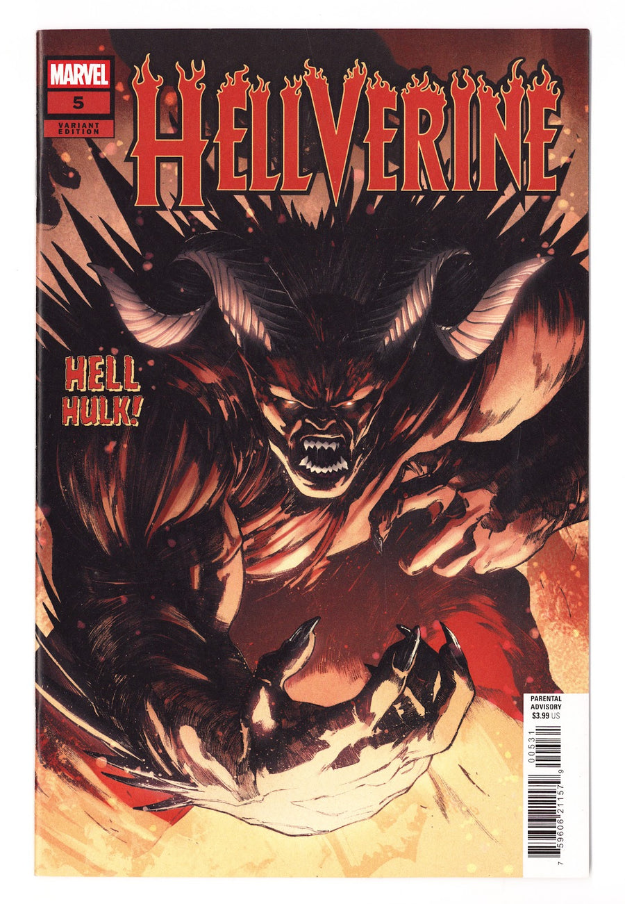 Hellverine Vol 2 5 High Grade (2025) Cappuccio Spolier Variant 