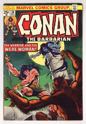 Conan the Barbarian Vol 1 37  Low Grade   (1974)
