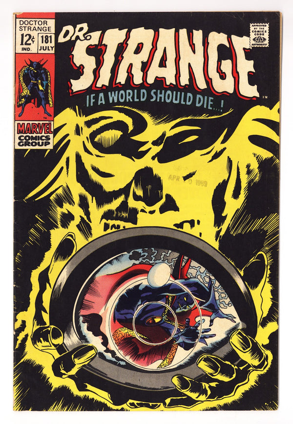Doctor Strange Vol 1 181  VG/FN (5.0)   (1969)