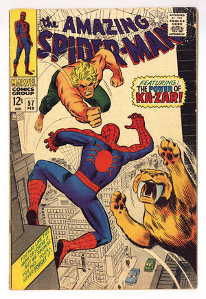 The Amazing Spider-Man Vol 1 57 VG (4.0) (1968)