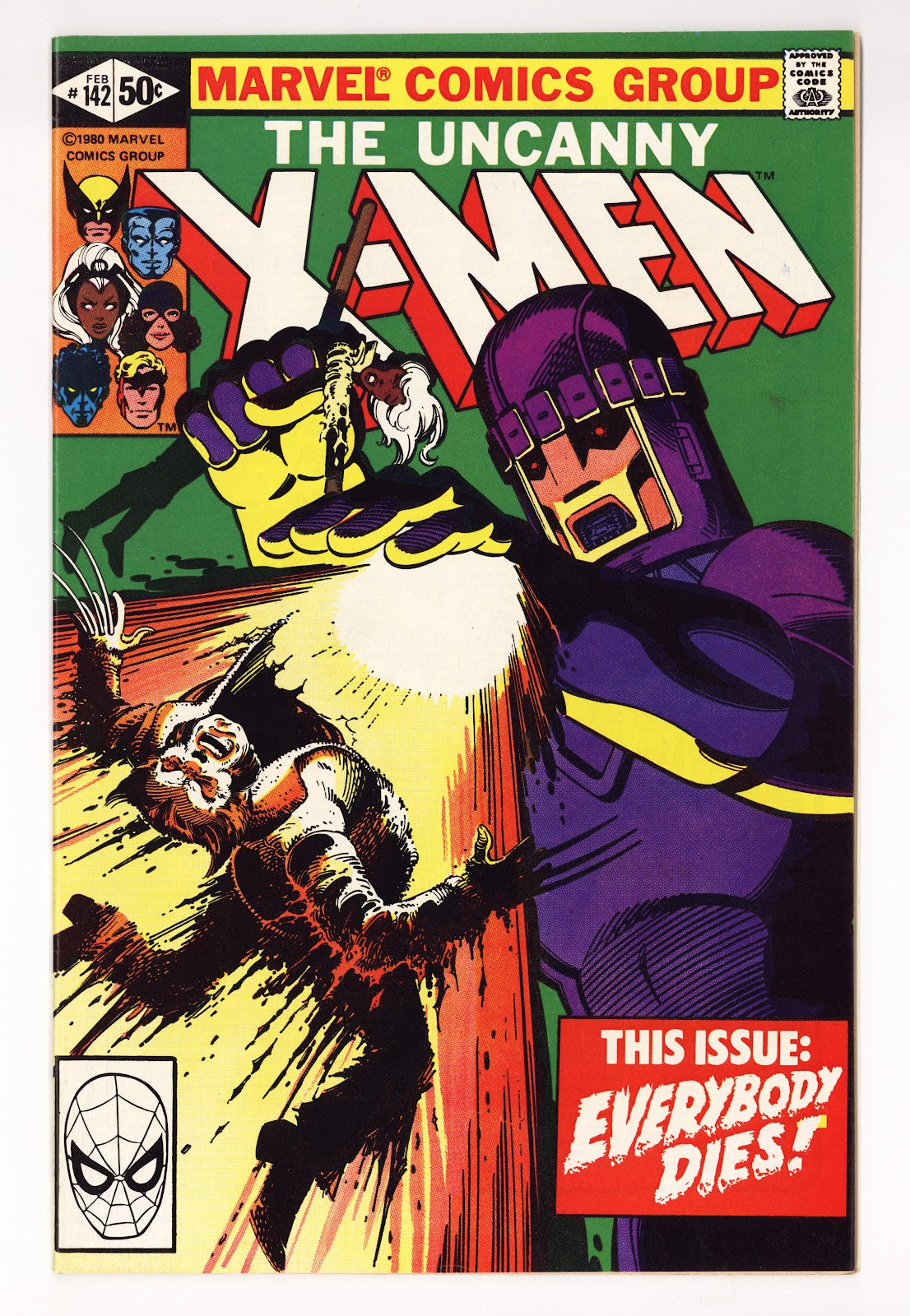The Uncanny X-Men Vol 1 142  VF (8.0)   (1981)     