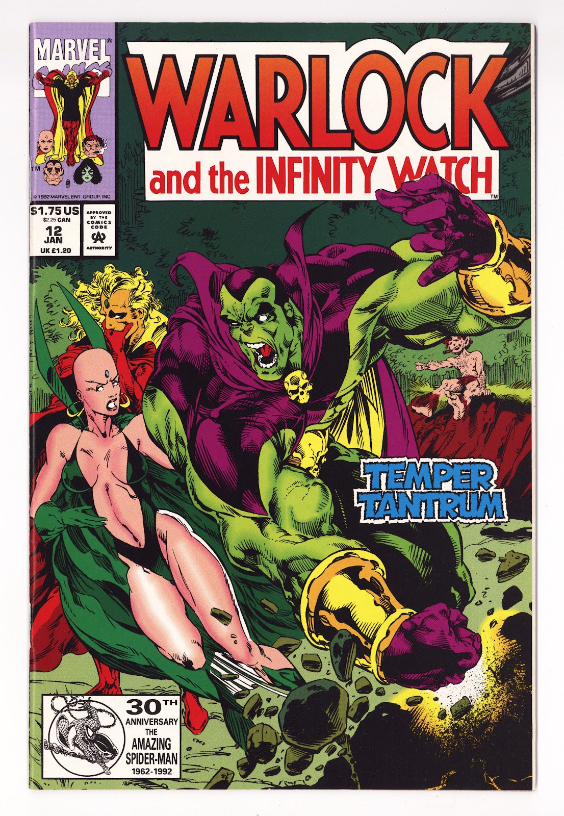 Warlock and the Infinity Watch 12 High Grade (1993) 