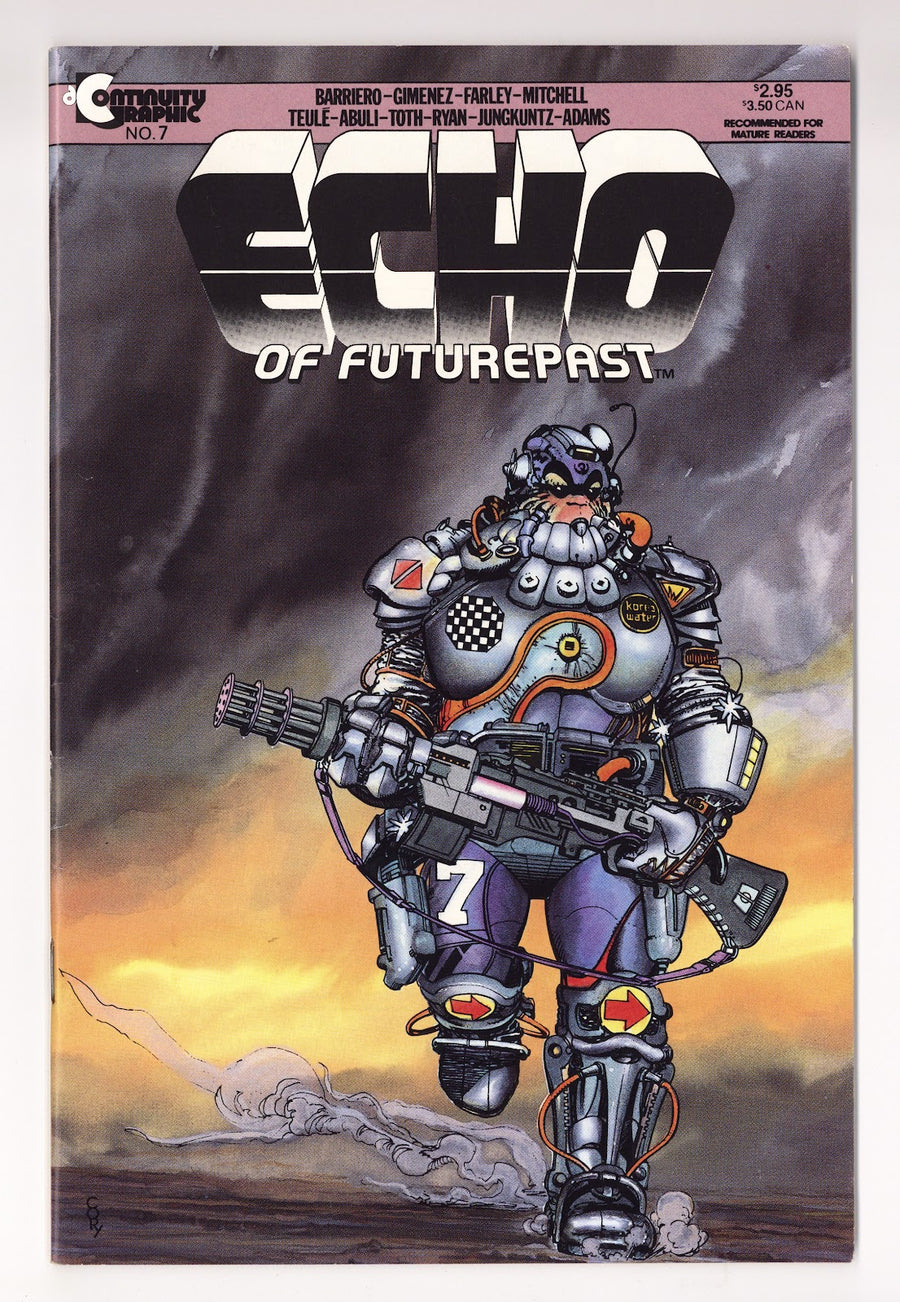 Echo of Futurepast   7  Mid Grade   (1985)     