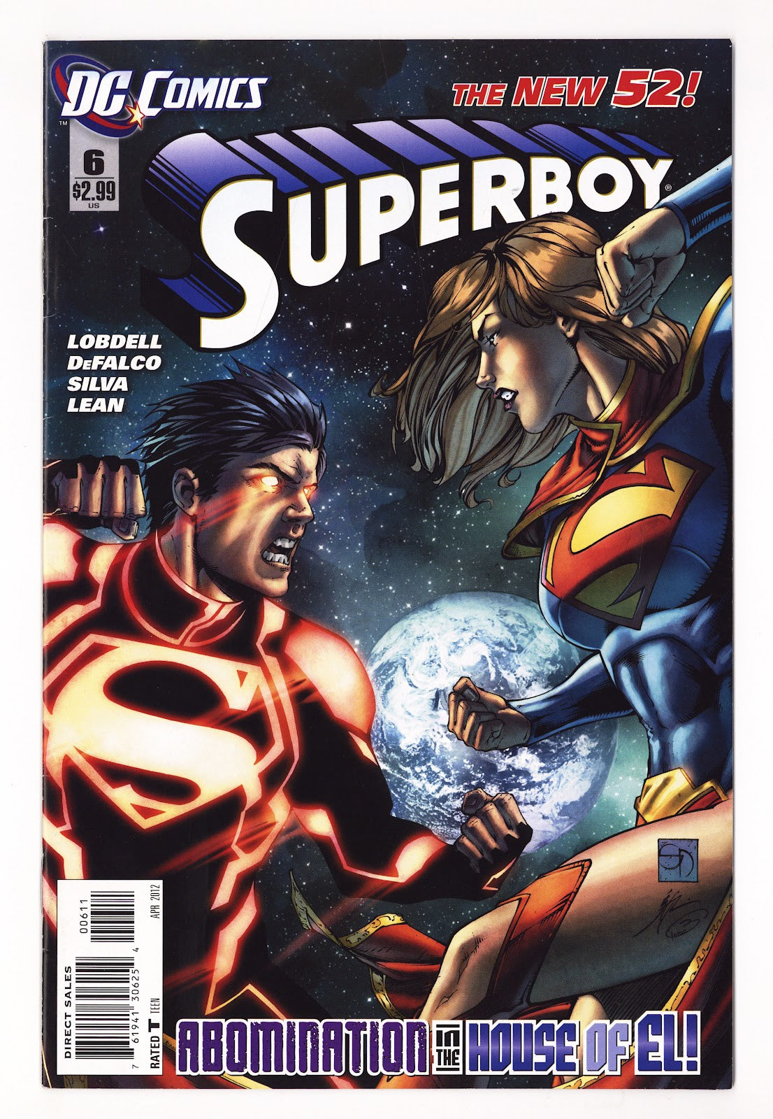 Superboy Vol 5 6  High Grade   (2012)     