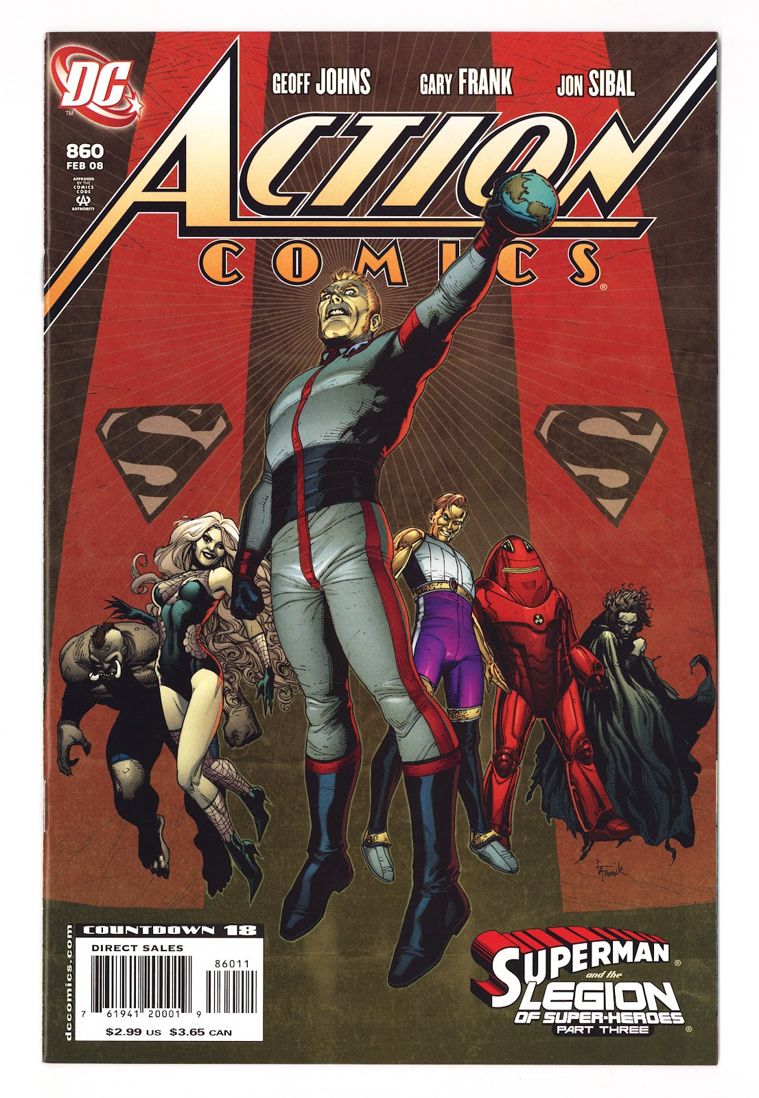 Action Comics Vol 1 860 High Grade (2008) 