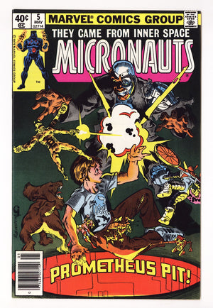 Micronauts Vol 1 5  High Grade   (1979)