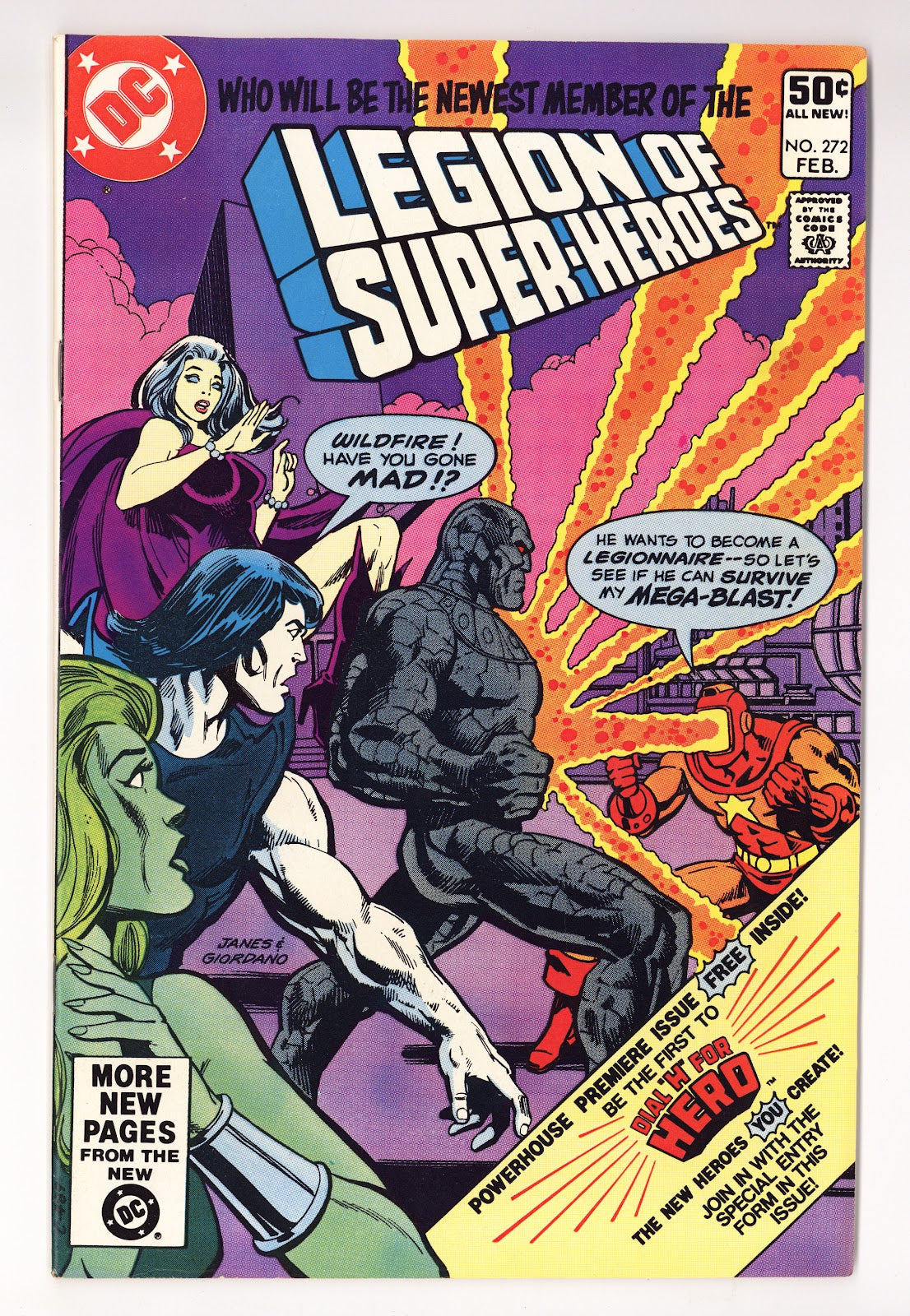 The Legion of Super-Heroes Vol 2 272 Mid Grade (1981) Direct 