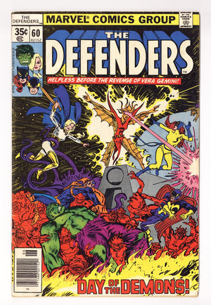 The Defenders Vol 1 60  Low Grade   (1978)
