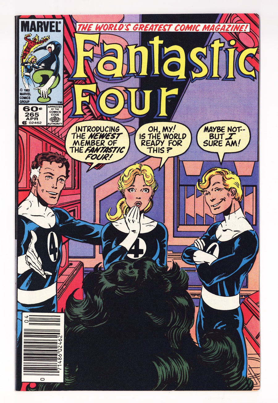 Fantastic Four Vol 1 265 High Grade (1984) Newsstand 