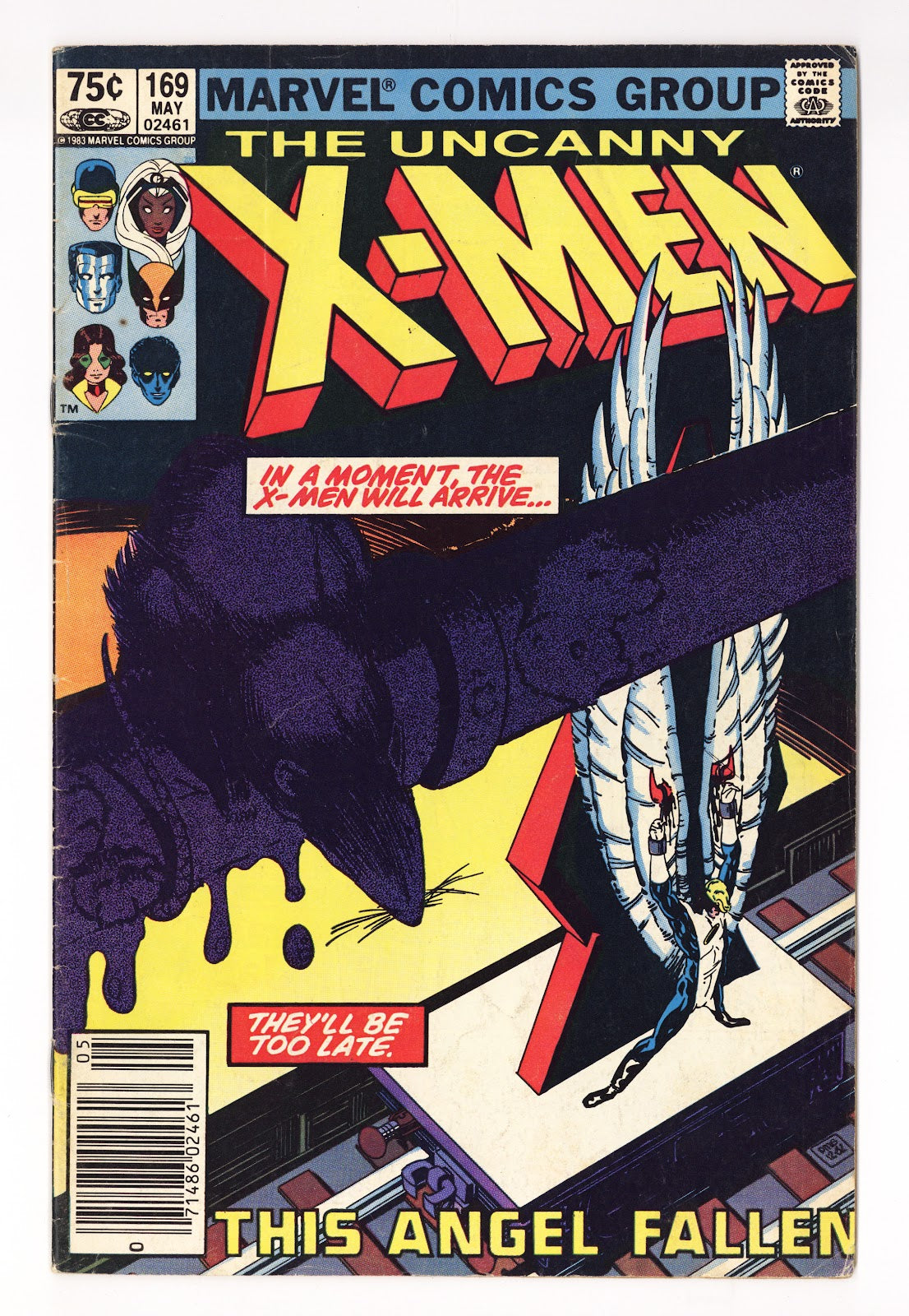 The Uncanny X-Men Vol 1 169  Low Grade   (1983)   Canadian Price Variant  