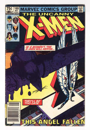 The Uncanny X-Men Vol 1 169  Low Grade   (1983)   Canadian Price Variant