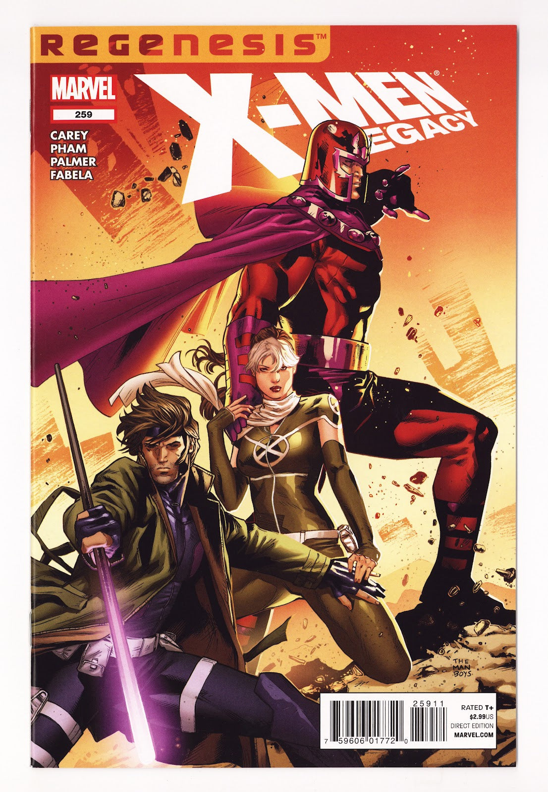 X-Men: Legacy Vol 1 259 High Grade (2012) 