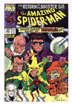 The Amazing Spider-Man Vol 1 337 High Grade (1990)