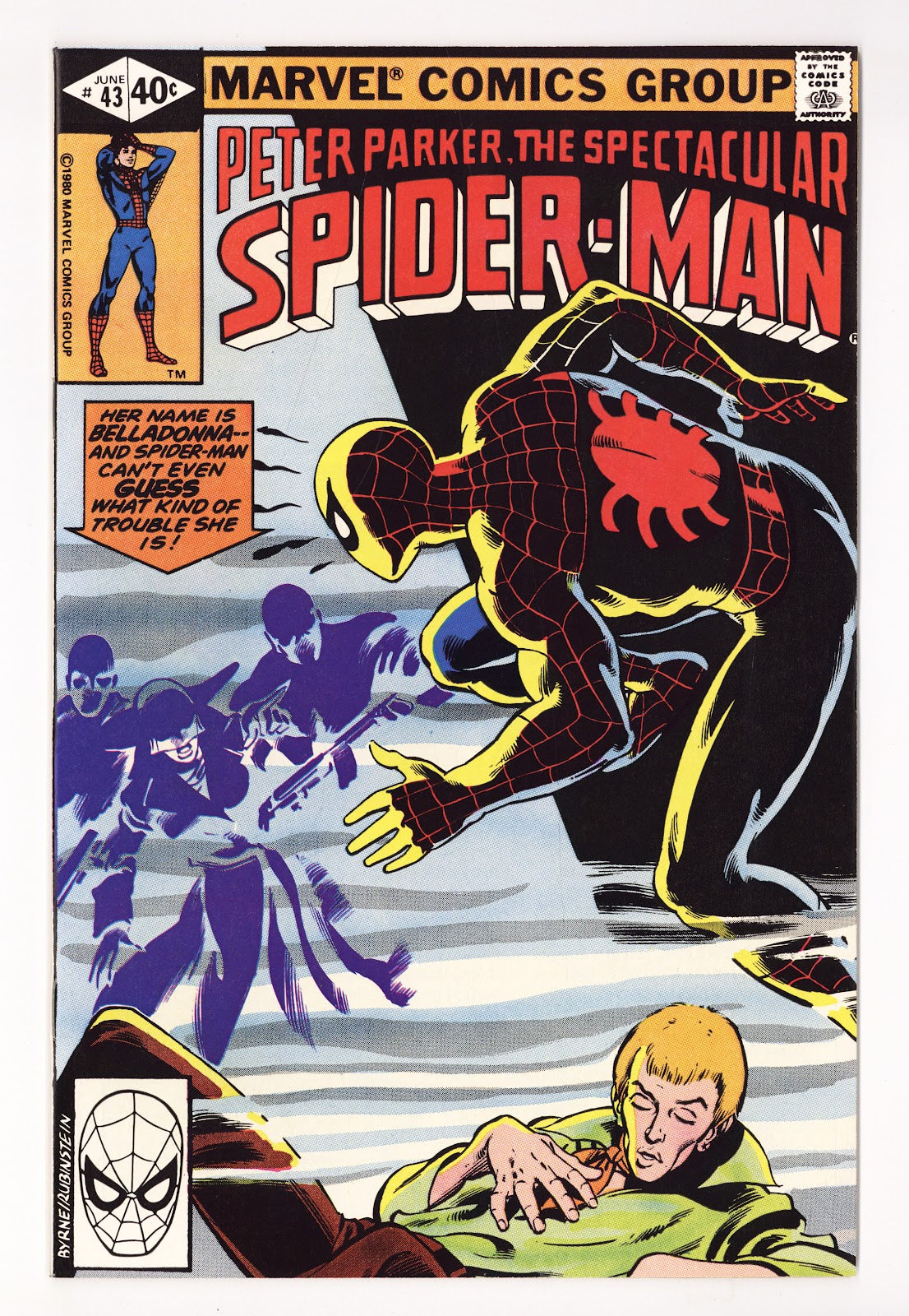The Spectacular Spider-Man Vol 1 43  High Grade   (1980)     