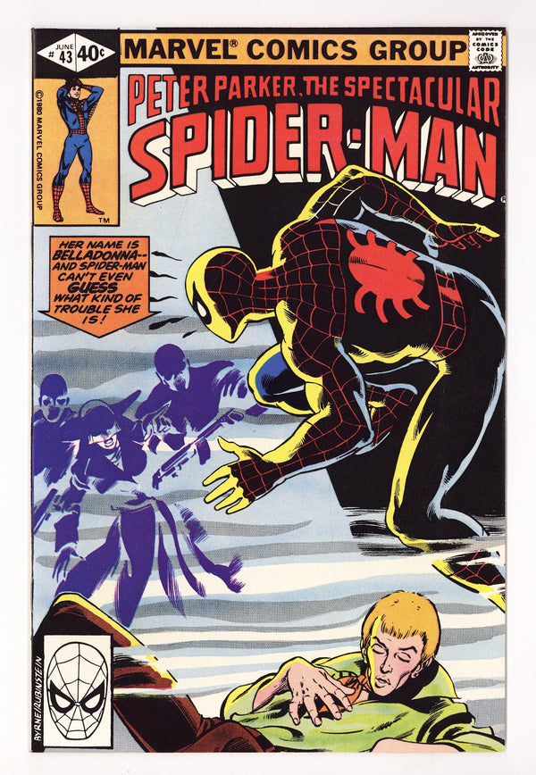 The Spectacular Spider-Man Vol 1 43  High Grade   (1980)