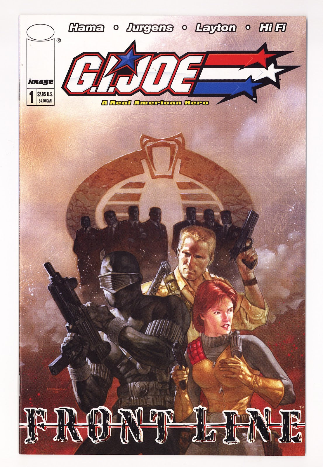 G.I. Joe: Frontline   1  High Grade   (2002) Dorman   Variant