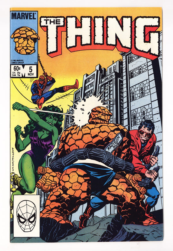The Thing Vol 1 5 High Grade (1983) Direct