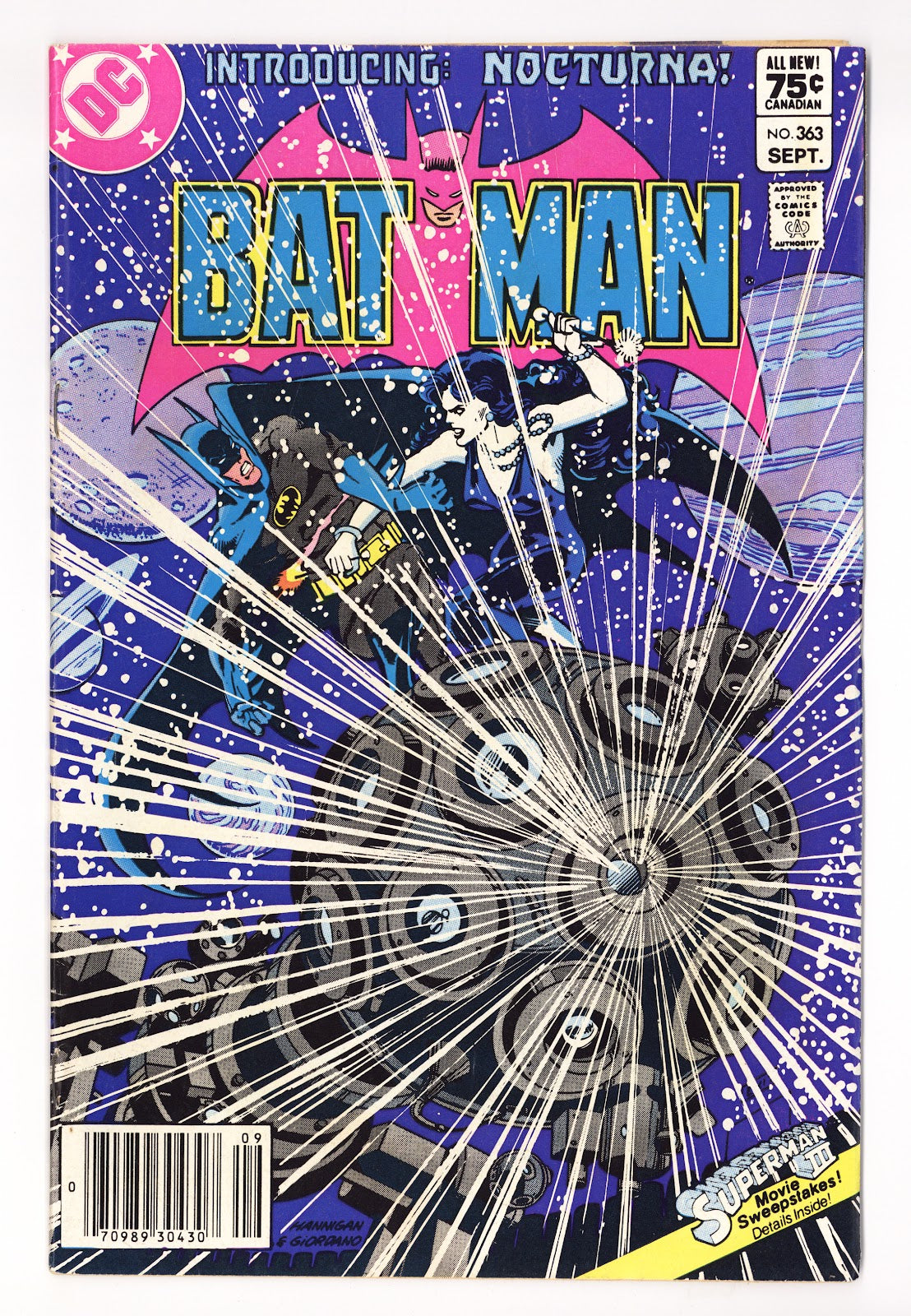 Batman Vol 1 363 Low Grade (1983) Canadian Price Variant 