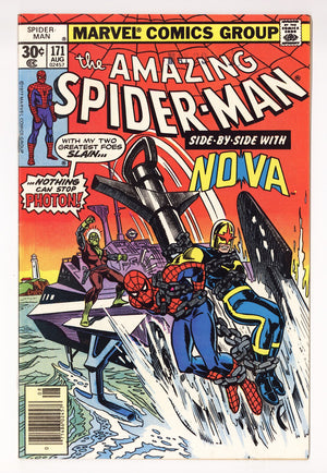The Amazing Spider-Man Vol 1 171  FN/VF (7.0)   (1977)   30¢