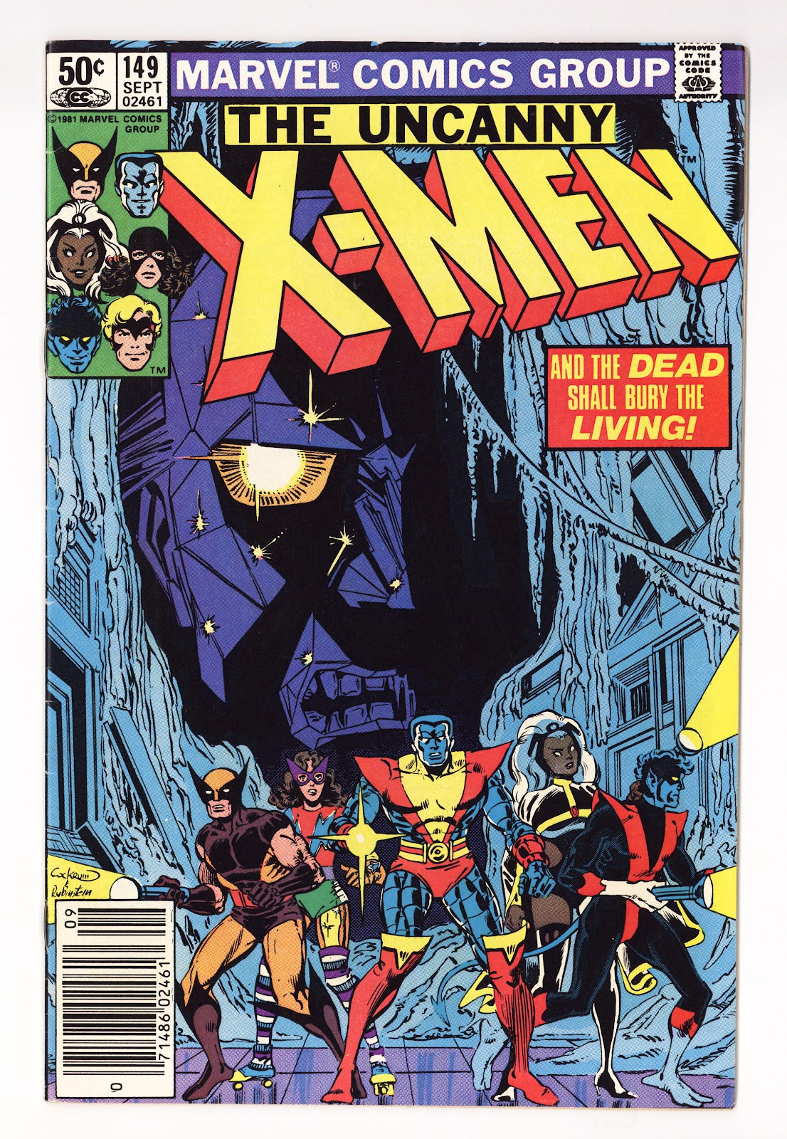 The Uncanny X-Men Vol 1 149  Low Grade   (1981)   Newsstand  