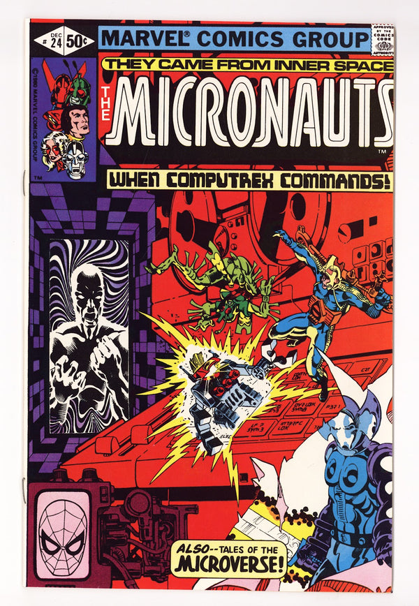 Micronauts Vol 1 24  High Grade   (1980)