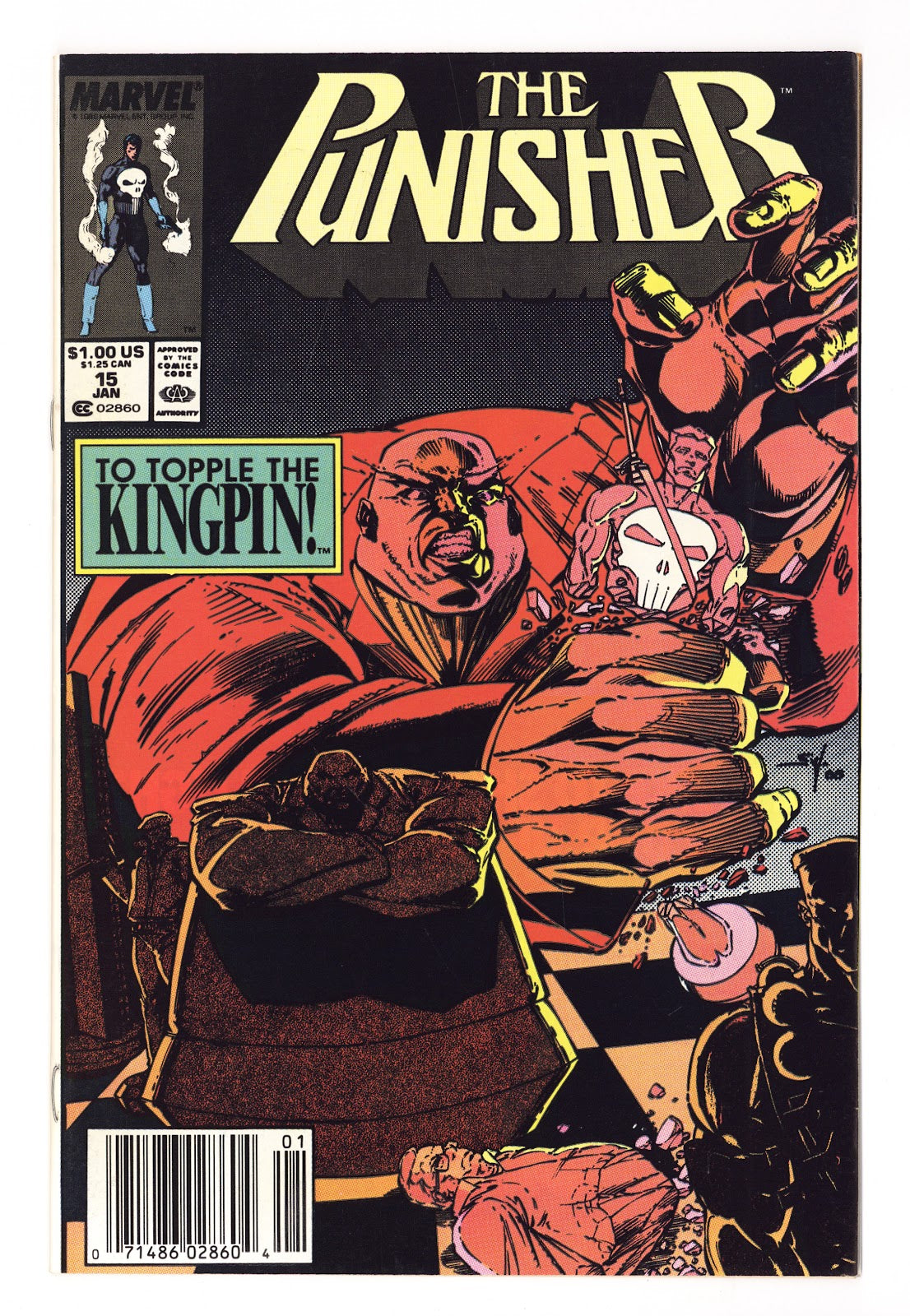 The Punisher Vol 2 15 High Grade (1989) Newsstand 