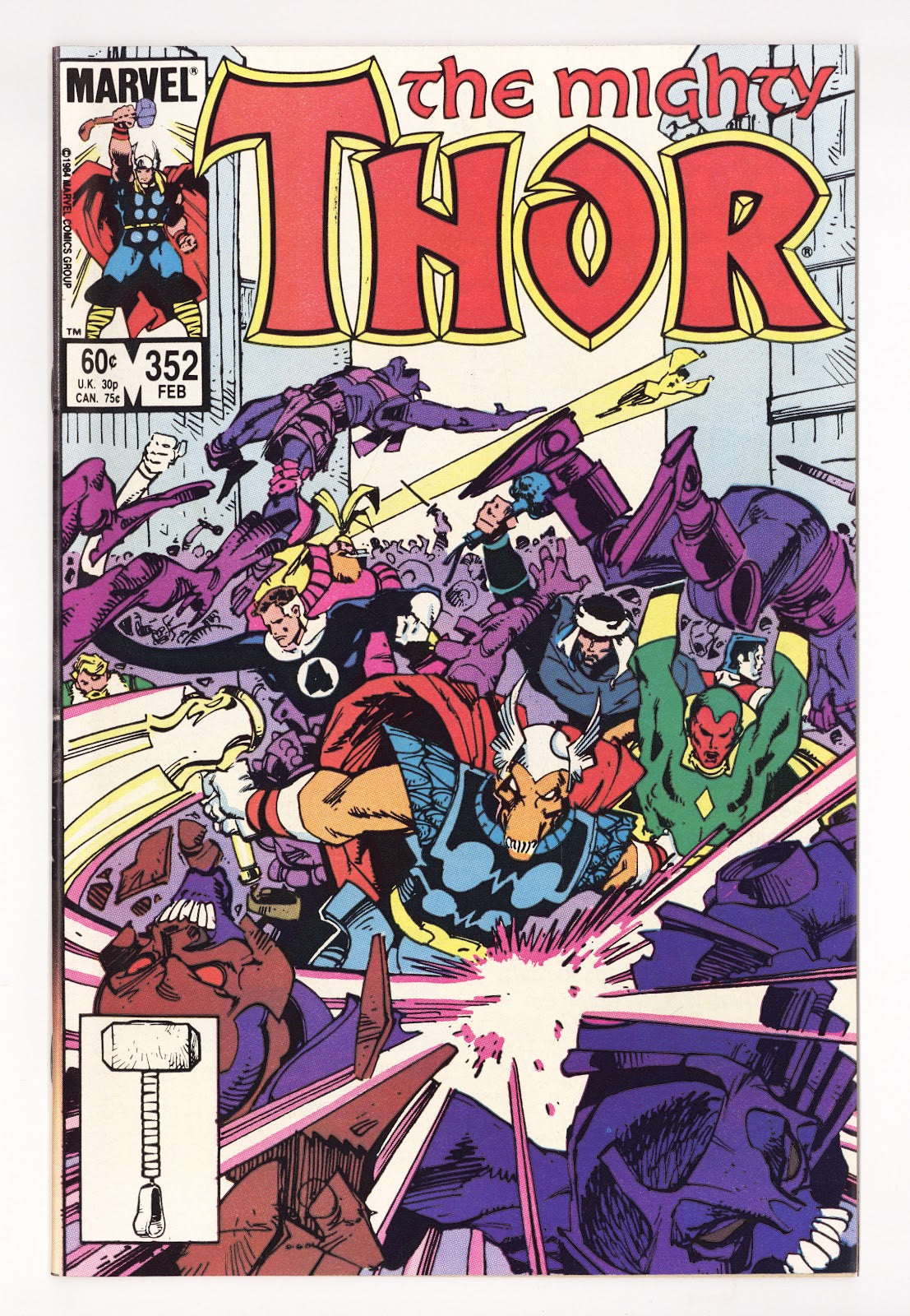 Thor Vol 1 352 High Grade (1985) Direct 
