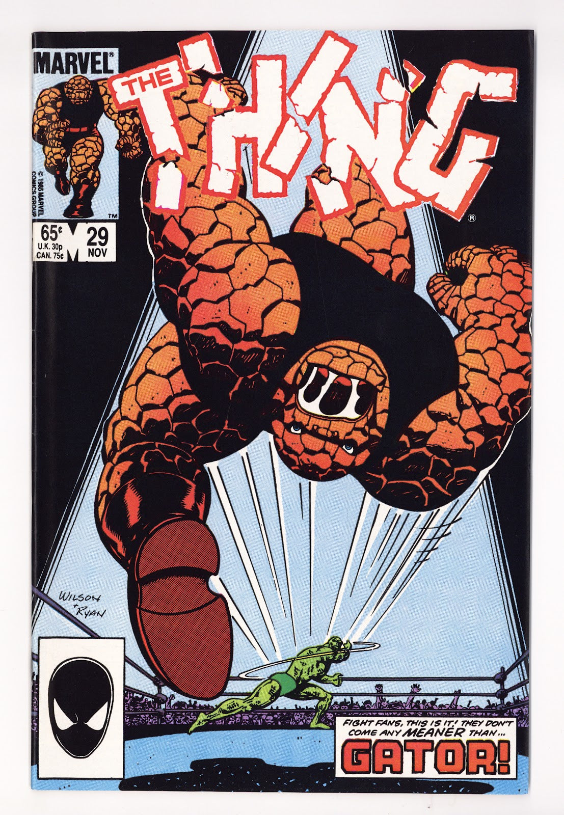 The Thing Vol 1 29 High Grade (1985) Direct 