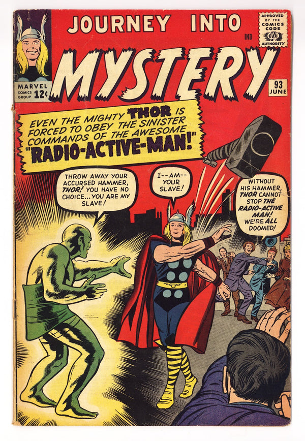Journey into Mystery Vol 1 93  VG+ (4.5)   (1963)