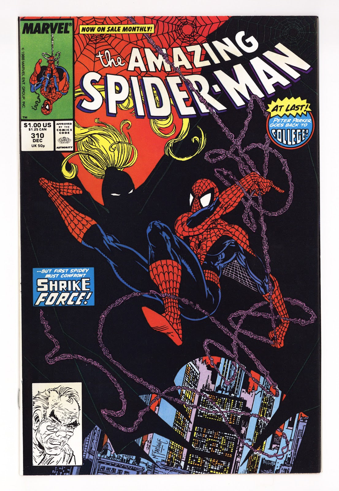 The Amazing Spider-Man Vol 1 310 VF+ (8.5) (1988) 