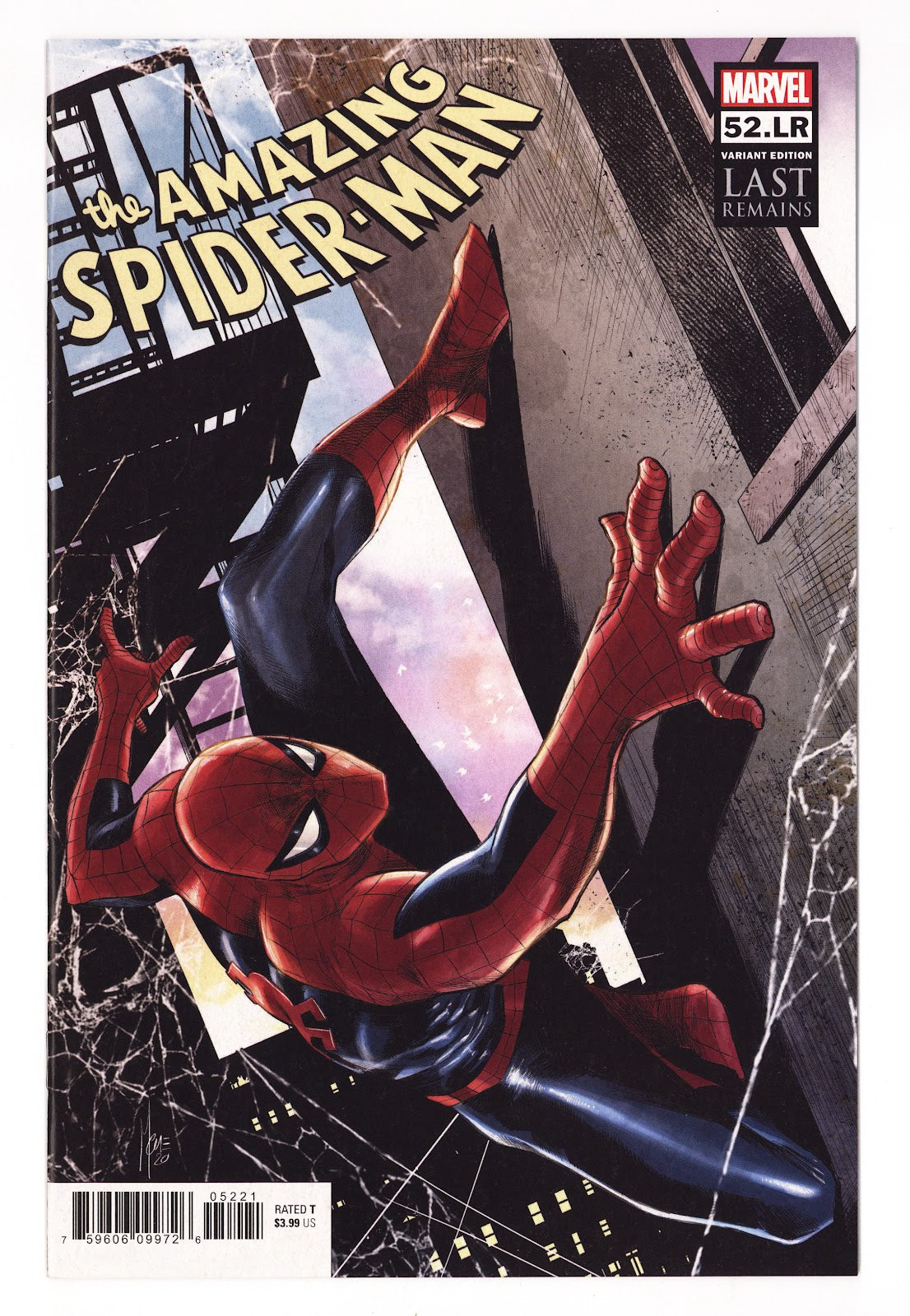 Amazing Spider-Man Vol 5 52.LR High Grade (2021) Checchetto Variant 