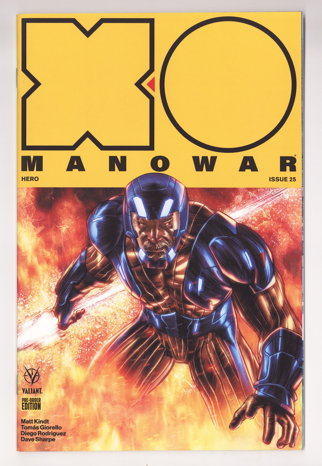 X-O Manowar (2017) Vol 4 25 Pre-Order Edition High Grade (2019) 