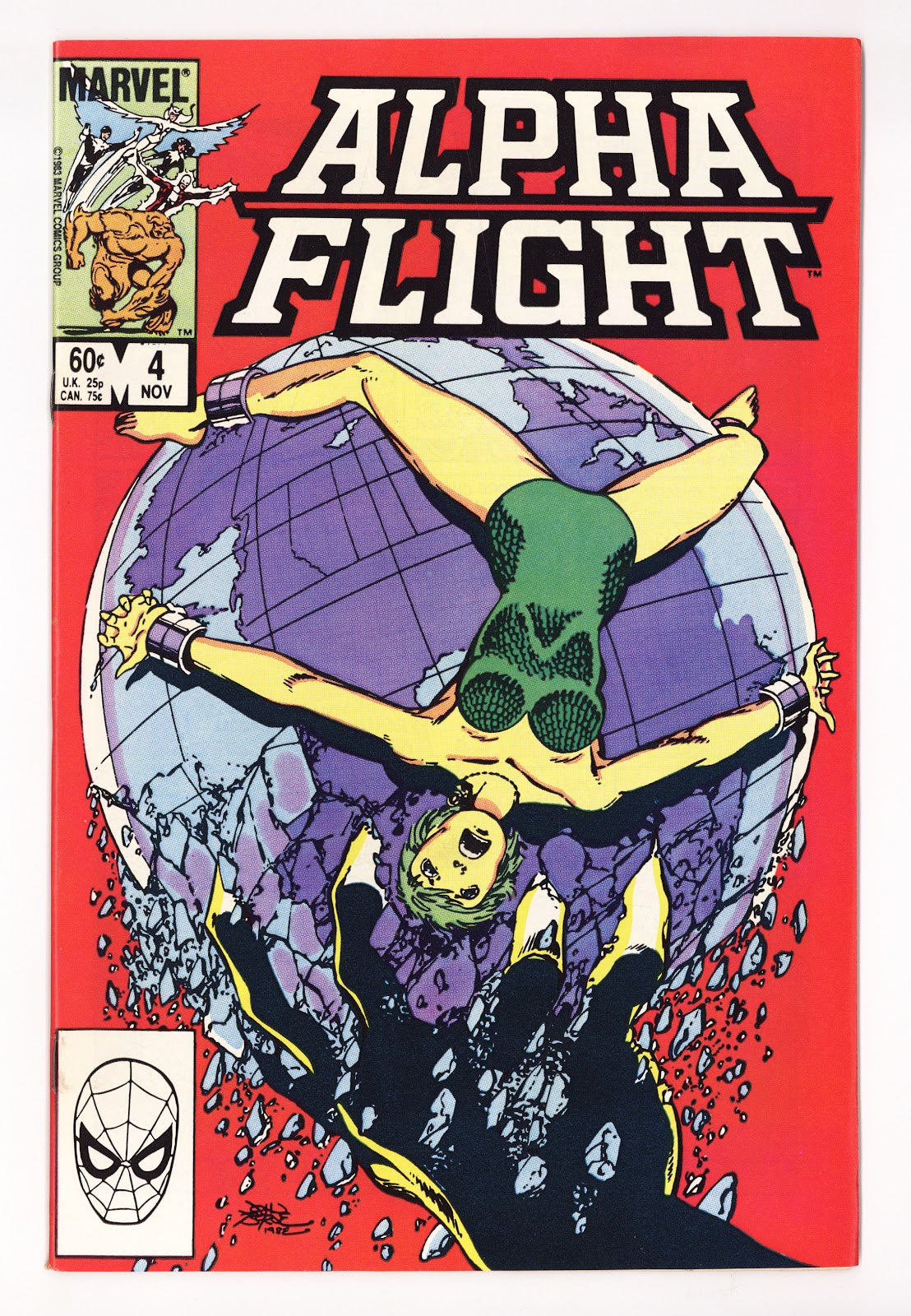 Alpha Flight Vol 1 4 High Grade (1983) 