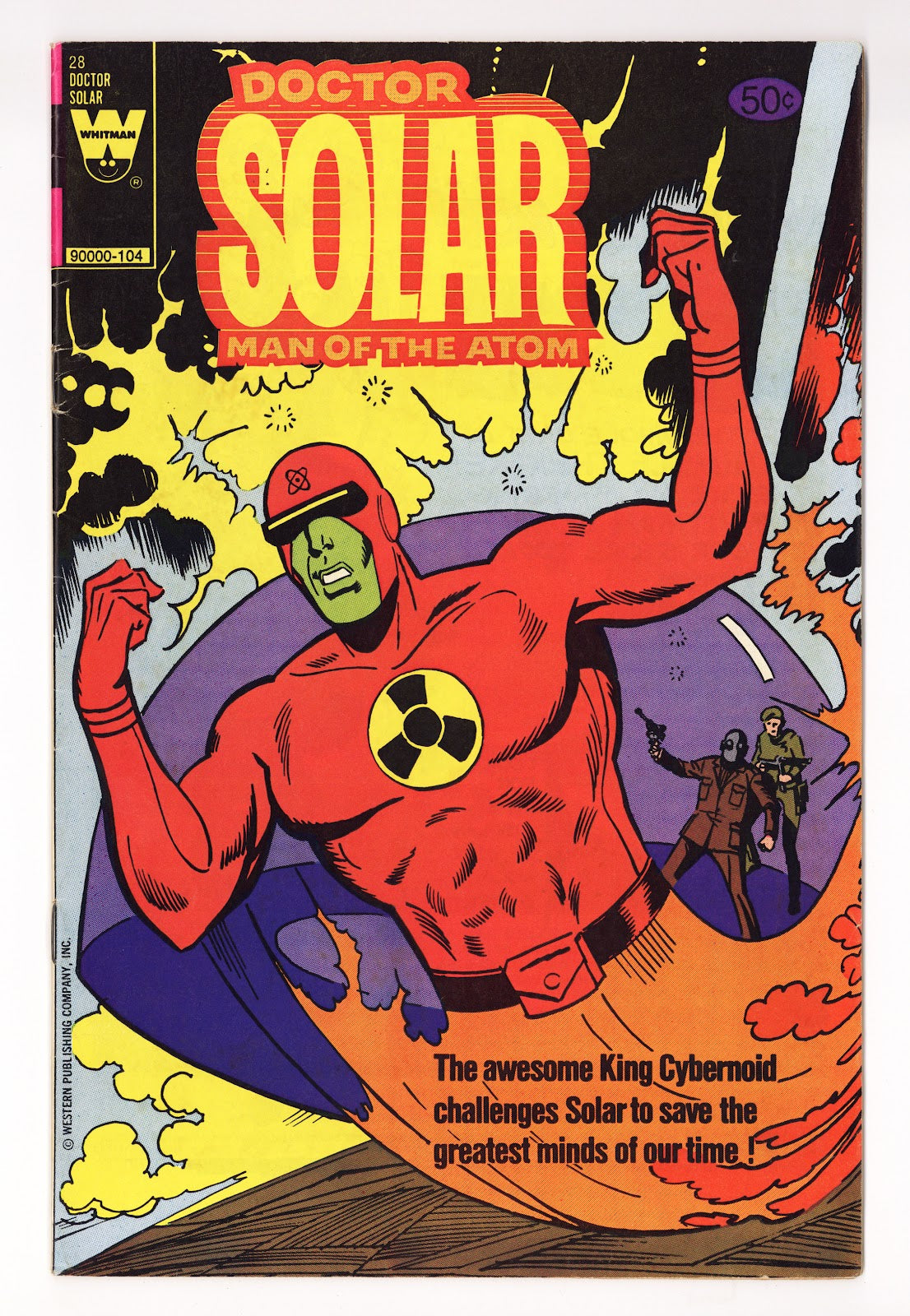 Doctor Solar, Man of the Atom   28  Low Grade   (1981) Whitman   Variant  