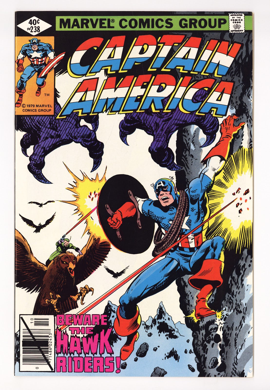 Captain America Vol 1 238 High Grade (1979) 