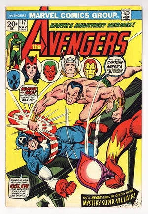 The Avengers Vol 1 117 FN (6.0) (1973)