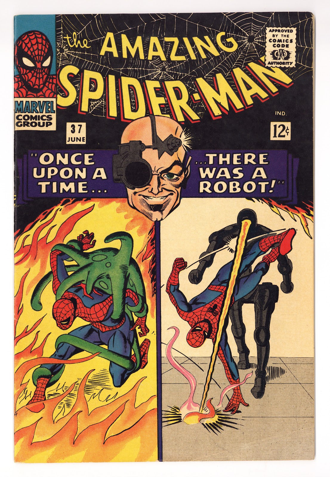 The Amazing Spider-Man Vol 1 37  FN (6.0)   (1966)