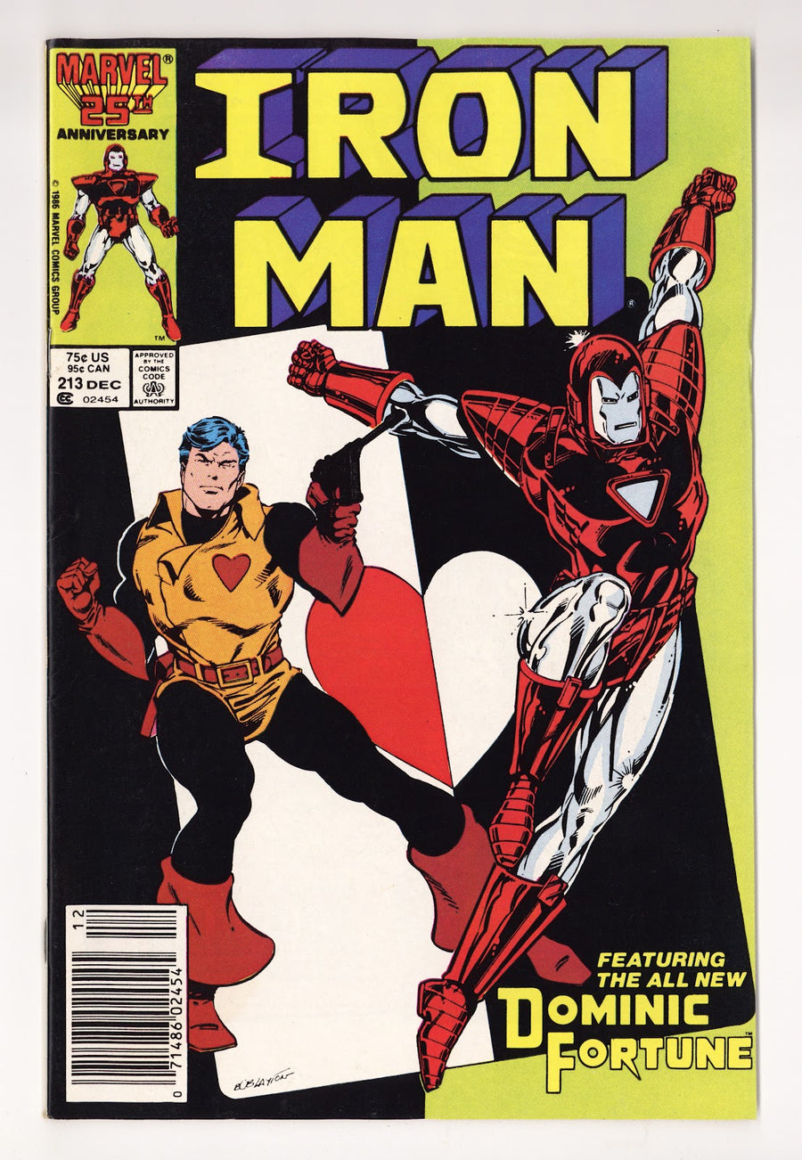 Iron Man Vol 1 213  Mid Grade   (1986)   Newsstand