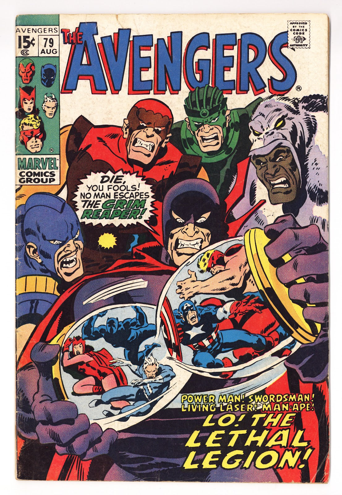 The Avengers Vol 1 79 VG- (3.5) (1970) 