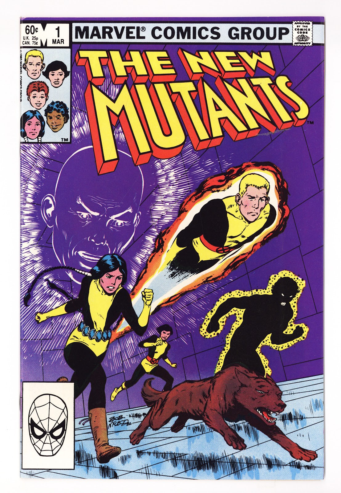 The New Mutants Vol 1 1 NM- (9.2) (1983) 