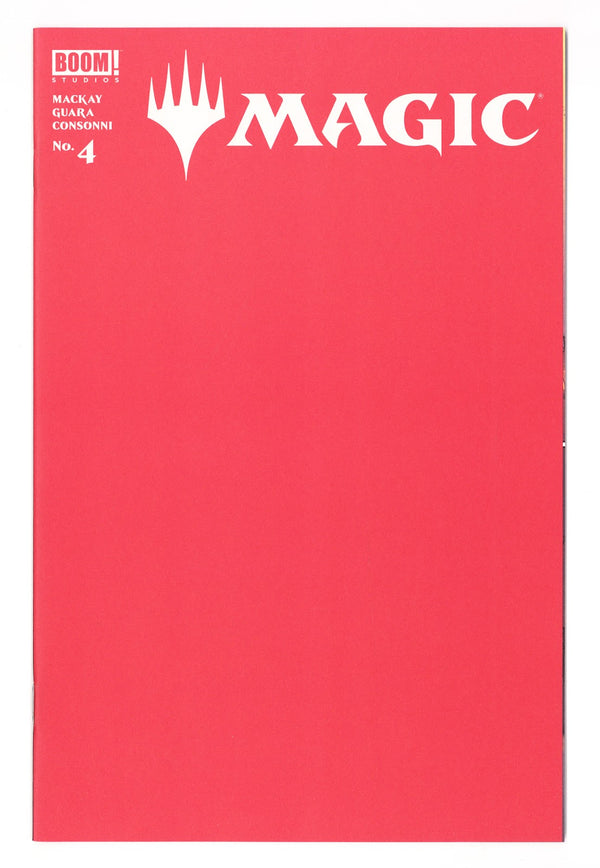 Magic 4 High Grade (2021) Red Blank Variant